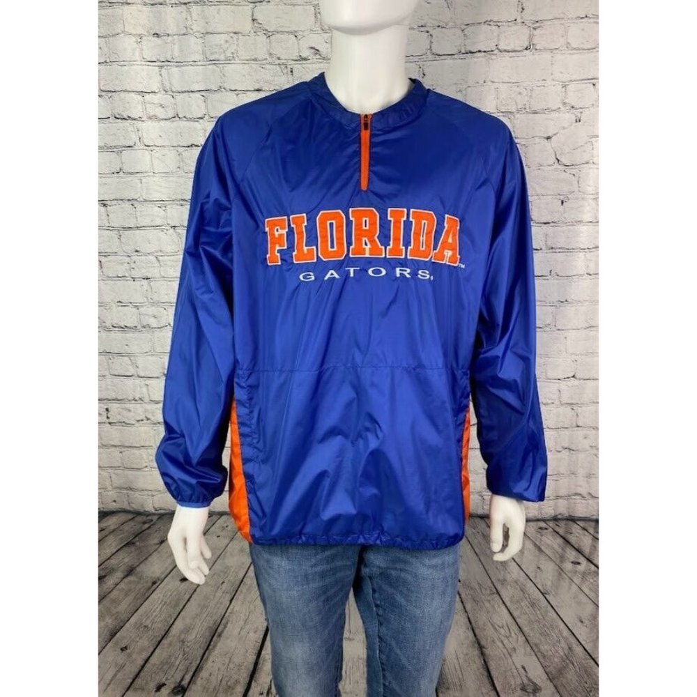 Mens Vintage Florida Gators Windbreaker Colosseum Ath Gem